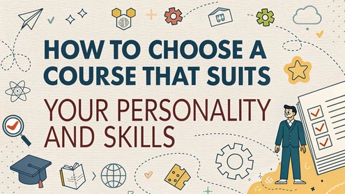 How to choose a course that suits your personality and skills
