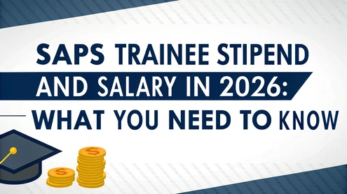 SAPS Trainee Stipend and Salary in 2026: What You Need to Know