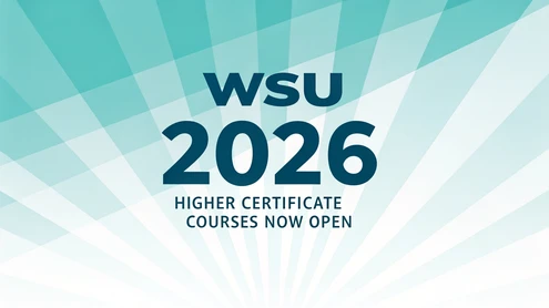 WSU 2026 Higher Certificate Courses Now Open