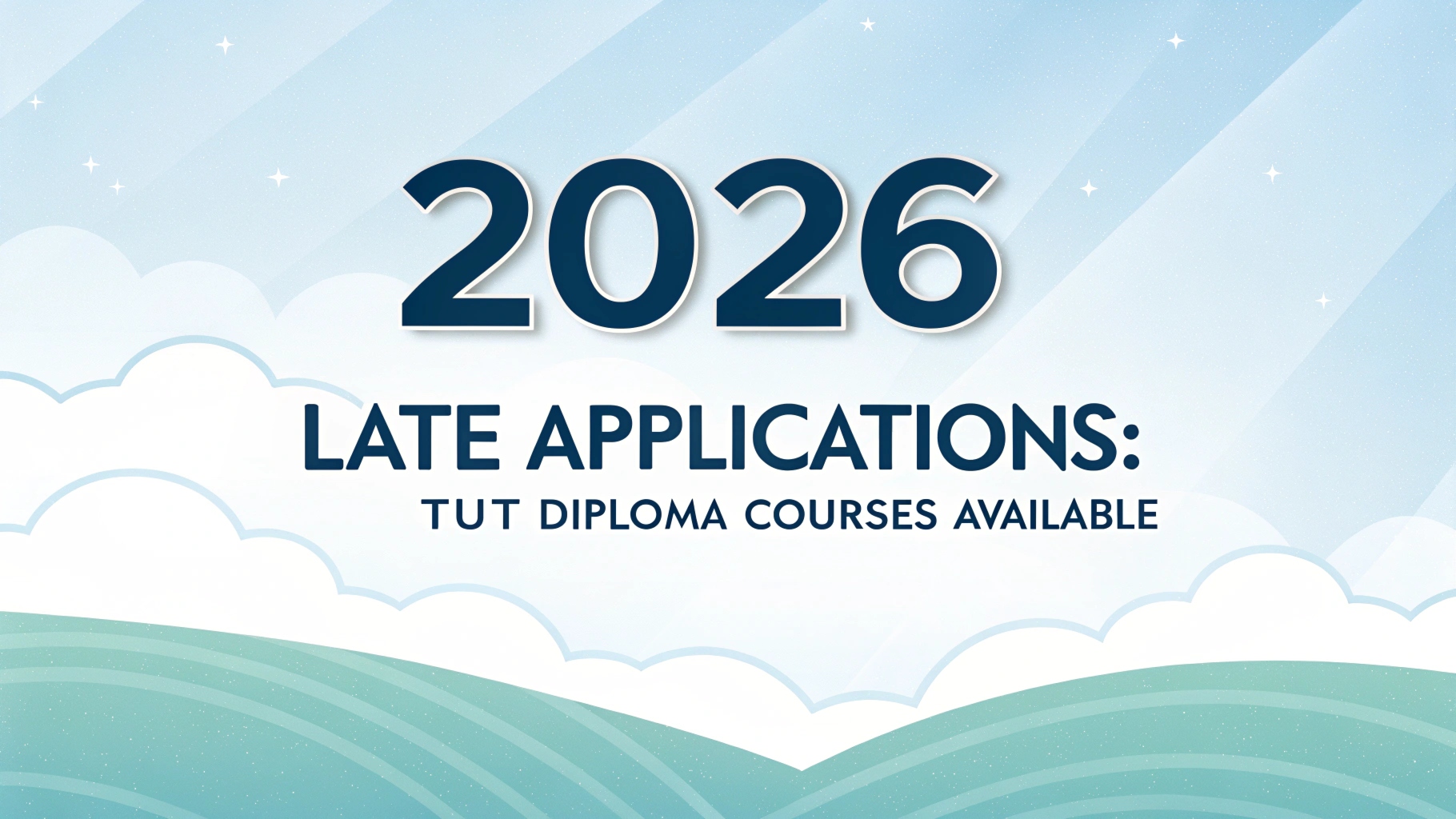 2026 Late Applications: TUT Diploma Courses Available