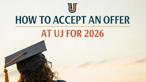 How to Accept an Offer at UJ for 2026