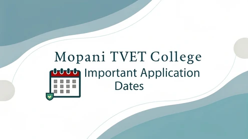 Mopani TVET College 2026 Important Application Dates 