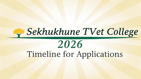 Sekhukhune TVET College 2026 Timeline for Applications